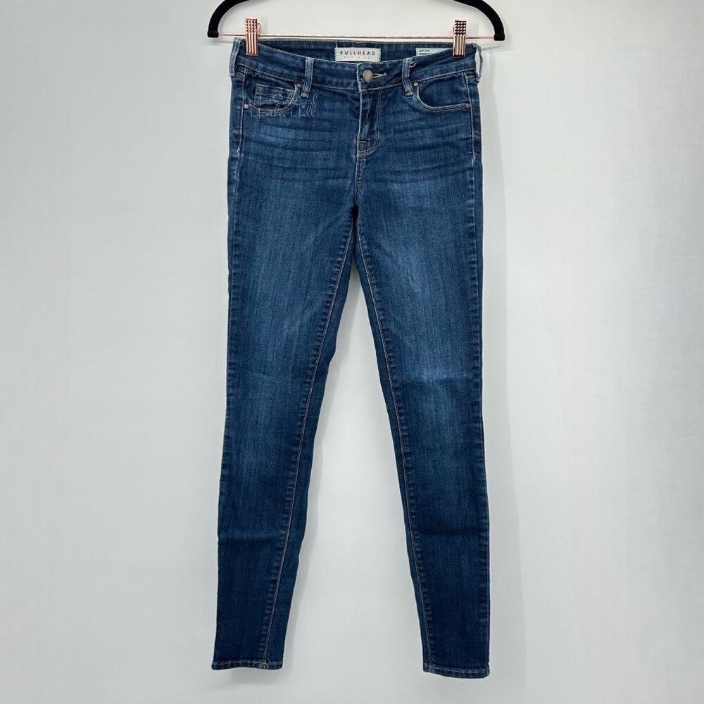 Bullhead Denim Co. Mid-Rise Skinniest Jeans Size 24